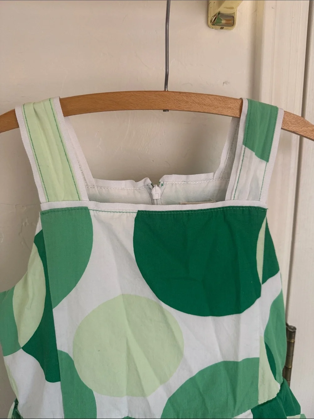 Children place girls size 10 Green Polka Dot Sundress